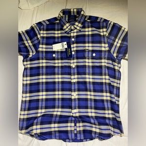 Polo Ralph Lauren Classic Fit Plaid Performance Workshirt LARGE